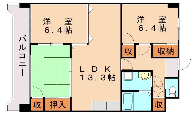 部屋写真