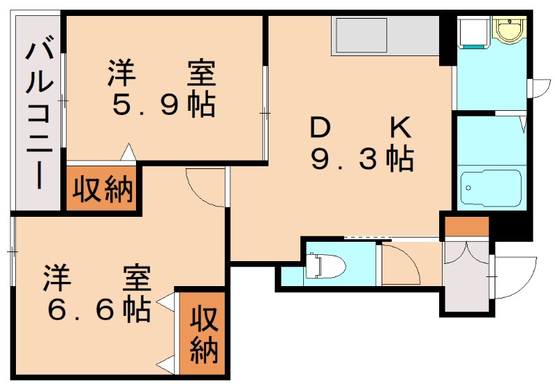 部屋写真