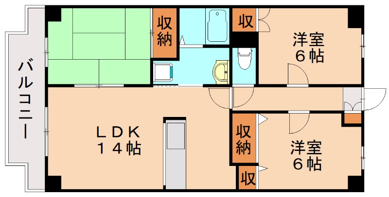 部屋写真