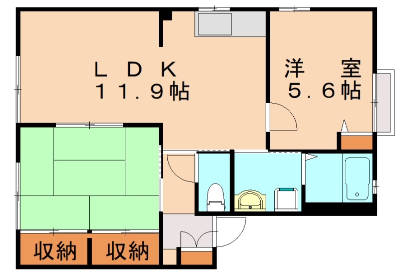 部屋写真
