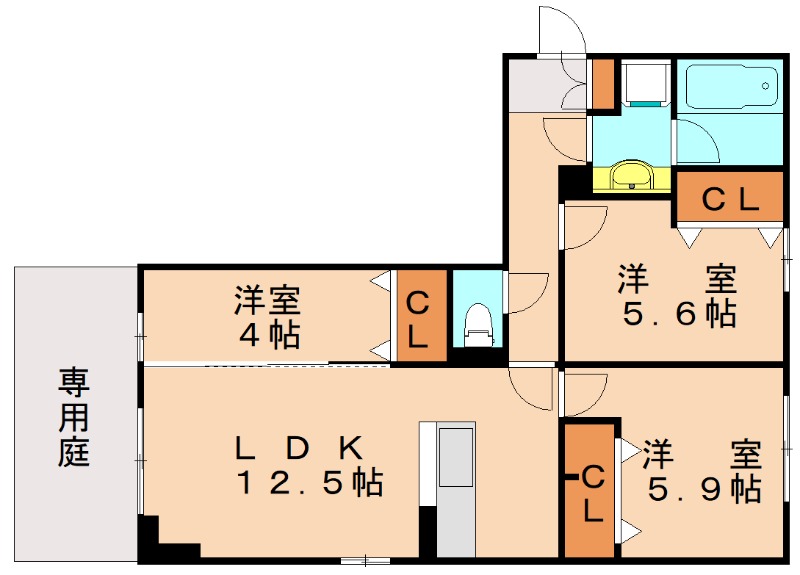 部屋写真