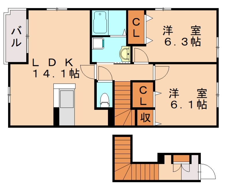 部屋写真