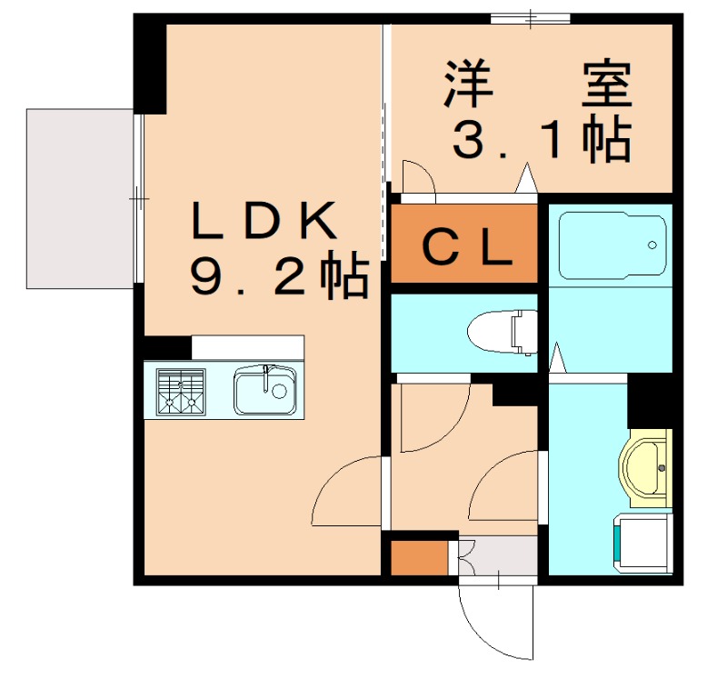 部屋写真