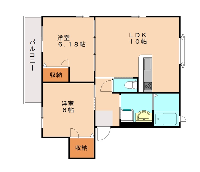 部屋写真