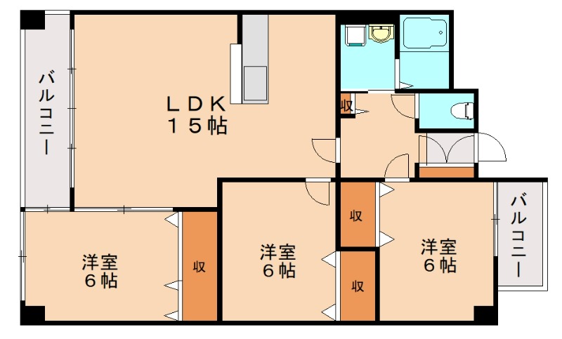 部屋写真