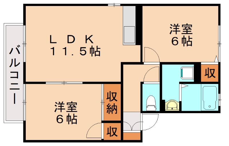 部屋写真