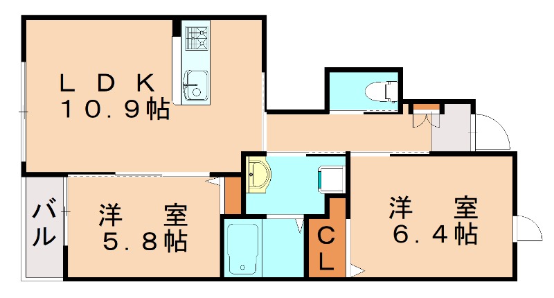 部屋写真