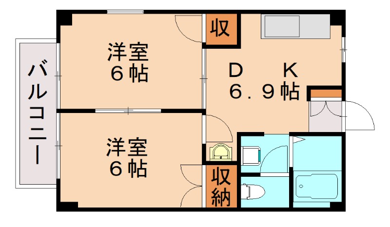 部屋写真