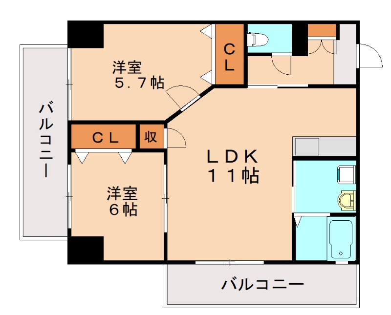 部屋写真