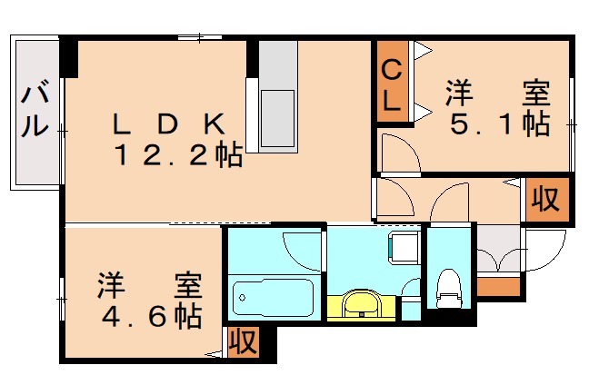 部屋写真