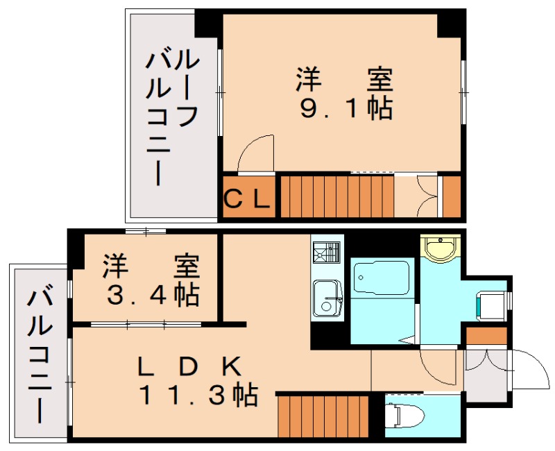 部屋写真
