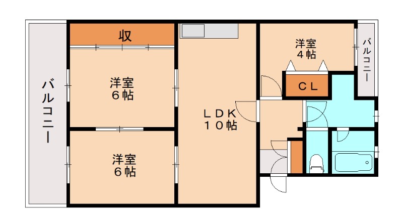 部屋写真