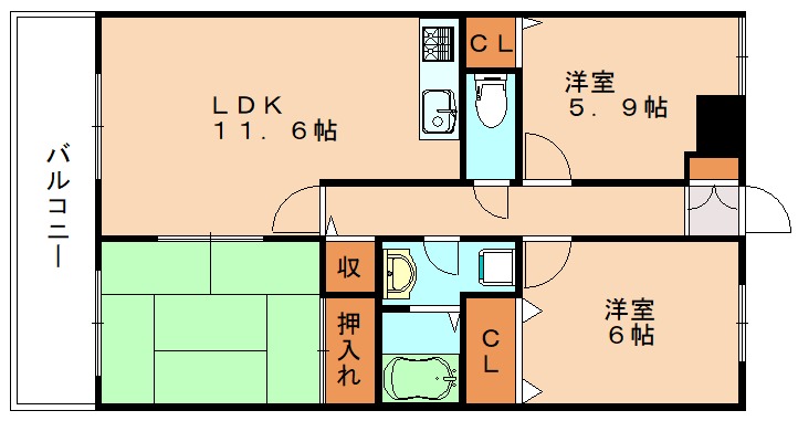 部屋写真