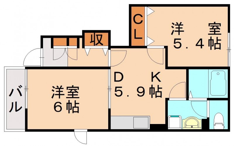 部屋写真
