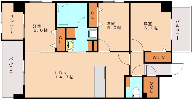 部屋写真