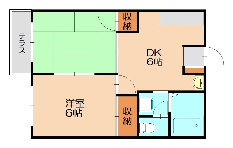 部屋写真