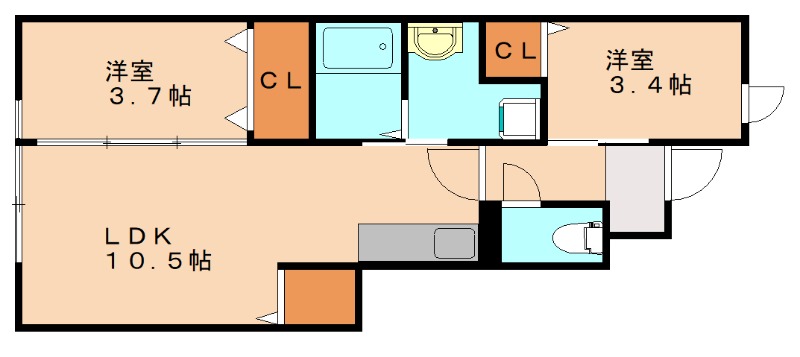 部屋写真