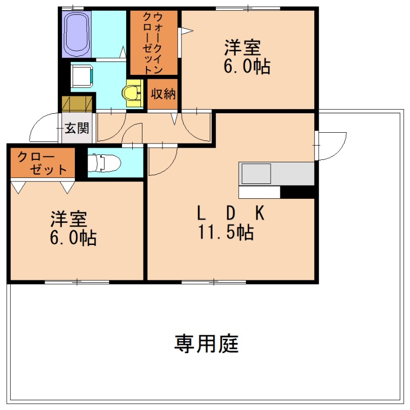 部屋写真