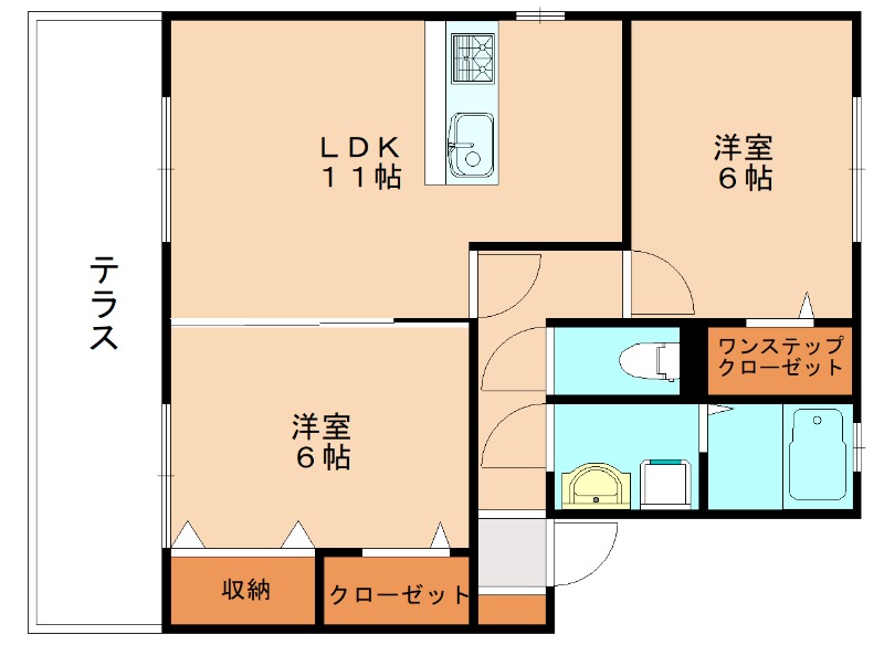 部屋写真