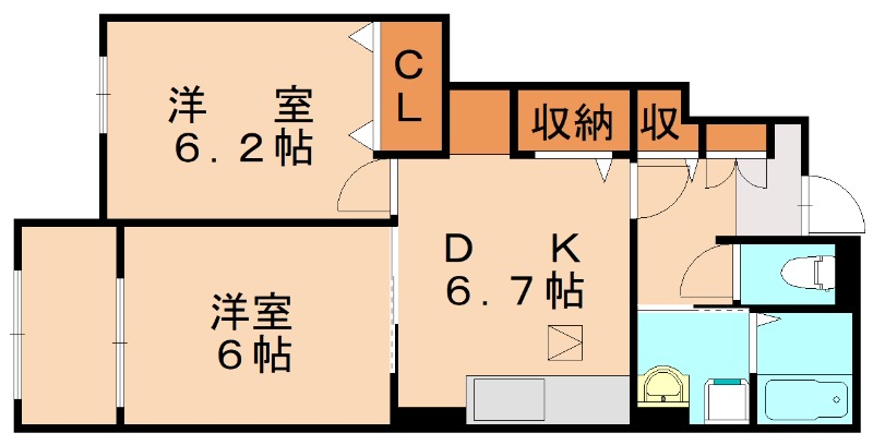 部屋写真