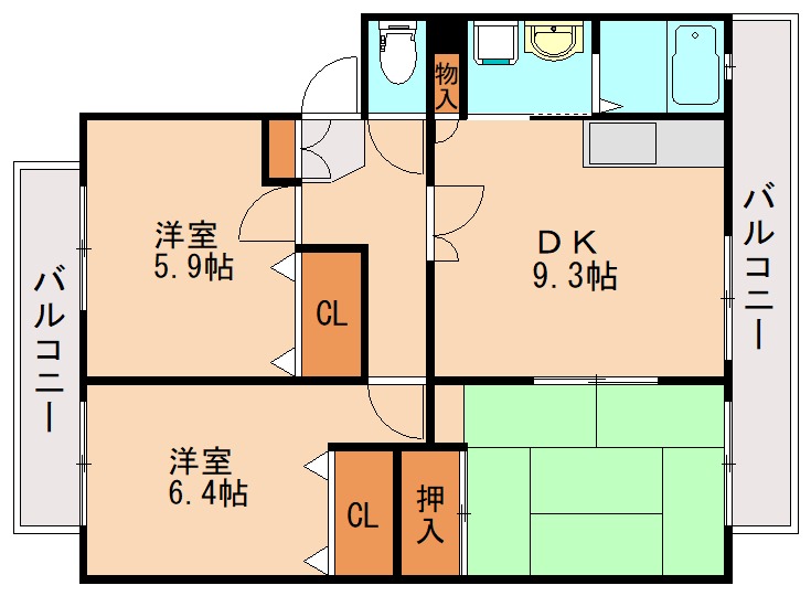 部屋写真
