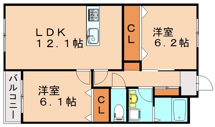部屋写真