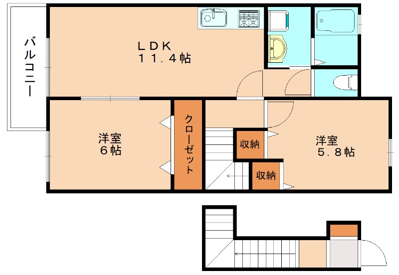 部屋写真