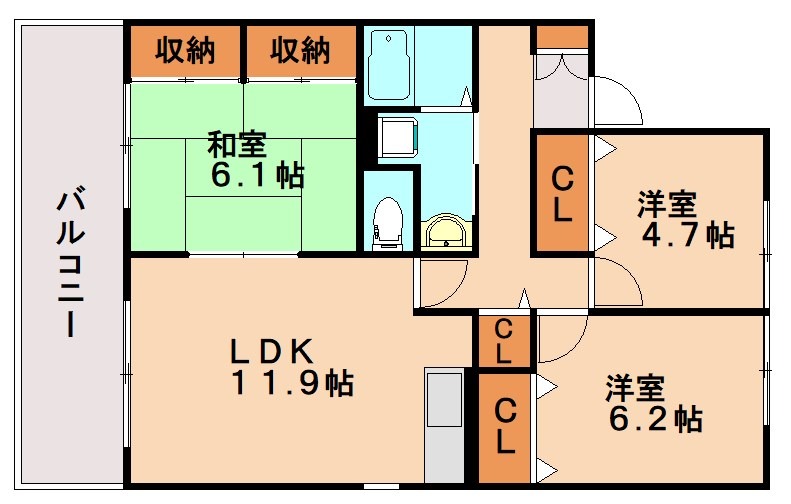 部屋写真