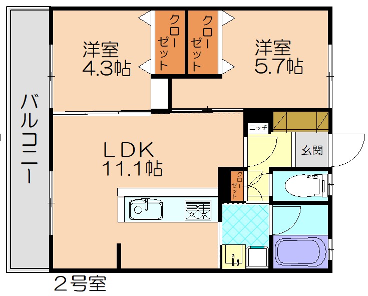 部屋写真