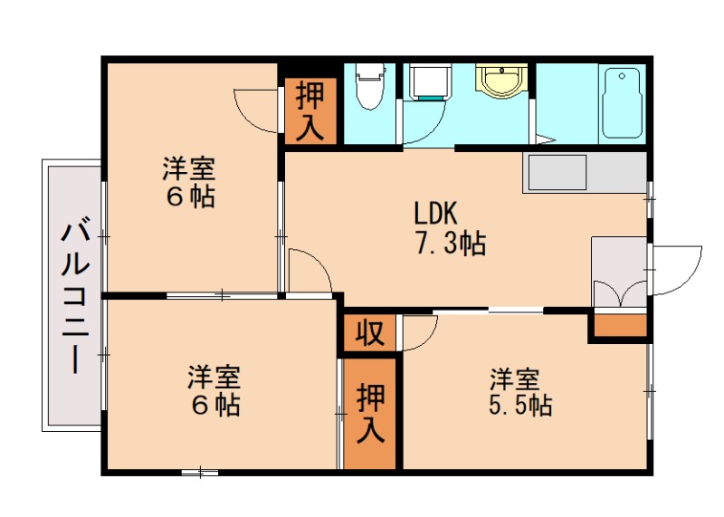 部屋写真
