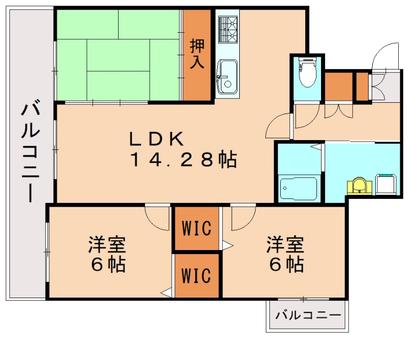 部屋写真