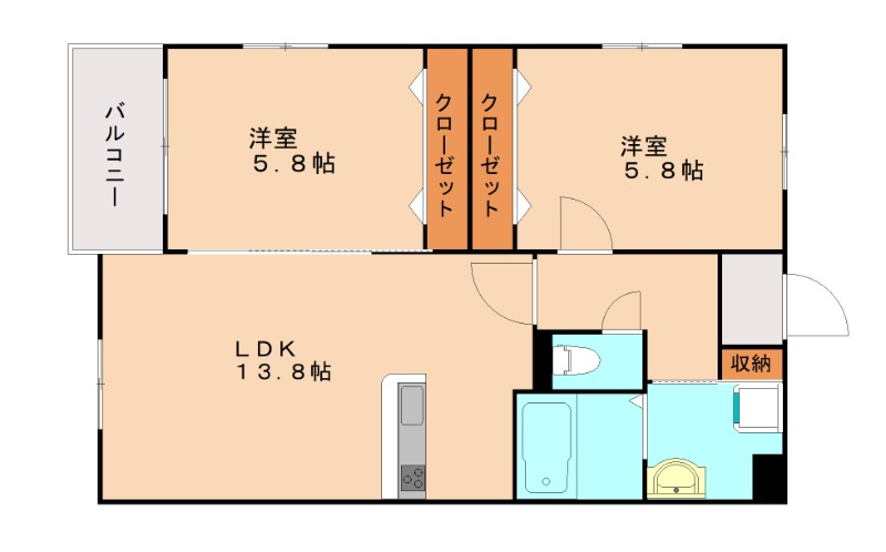 部屋写真