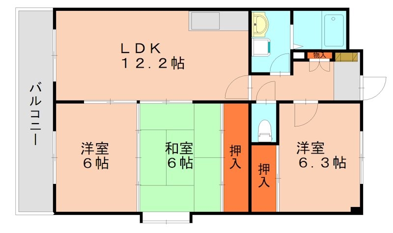 部屋写真