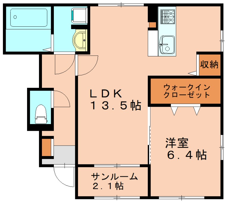 部屋写真