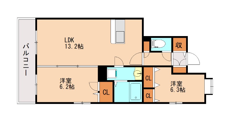 部屋写真