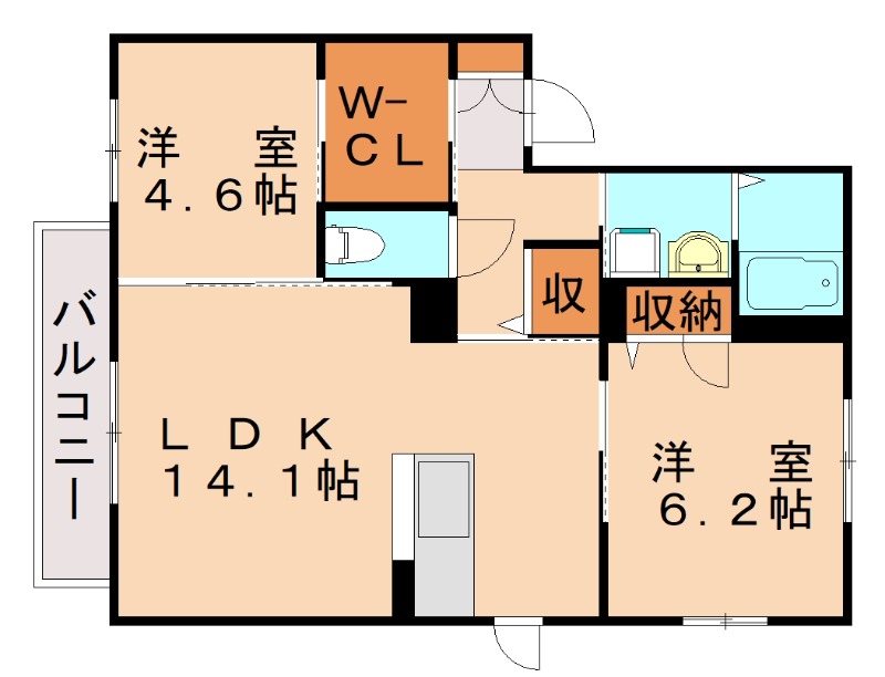 部屋写真