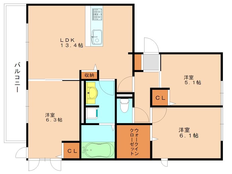 部屋写真