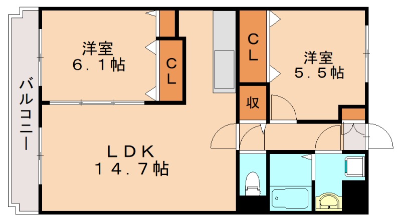 部屋写真