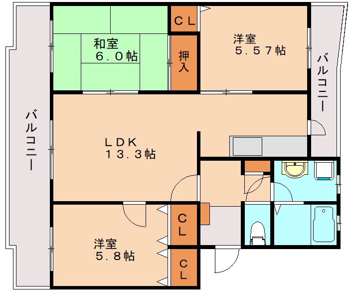 部屋写真